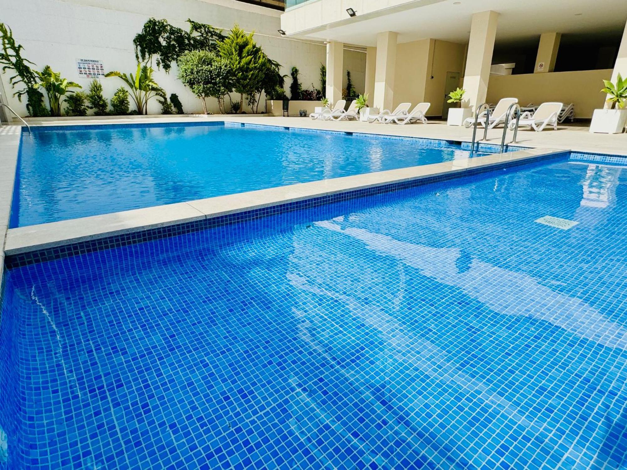 Calpe Beach II - Sea & Pool View Apartment Esterno foto